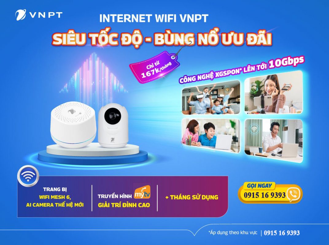 Cung Cấp Internet VNPT – Kết Nối Mạnh Mẽ, Ổn Định Mỗi Ngày